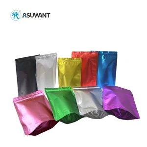 مخصصة طباعة الألومنيوم رقائق البلاستيك كيس ziplock كيس Eco الصديقة تغليف الأطعمة