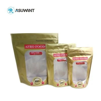 أكياس تغليف الطعام FDA Plastic Proof Proof Doypack for Bean / Jujube