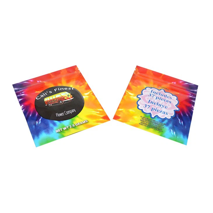 Thc Gummy Bear Packaging 3 Side Sealed Resealable Smell Proof K Bags